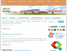 Tablet Screenshot of escolasdesoure.pt